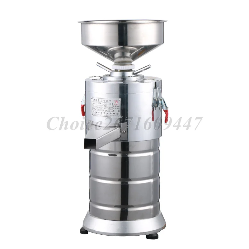 Vertical Colloid Mill Grinder Peanut Butter Sesame Nuts Almond Sauce Paste Grinding Making Machines