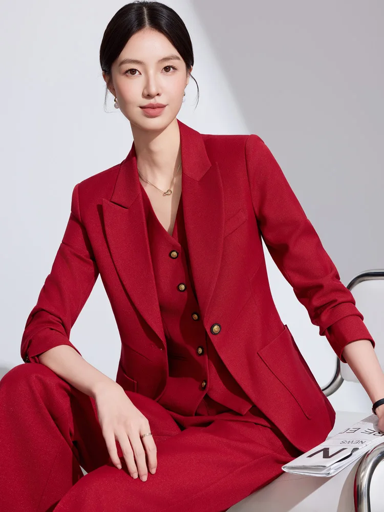 أنماط رسمية أنيقة السراويل النساء المهنية الأعمال ملابس العمل الدعاوى لمكتب السيدات مع السراويل والسترات معطف الوظيفي