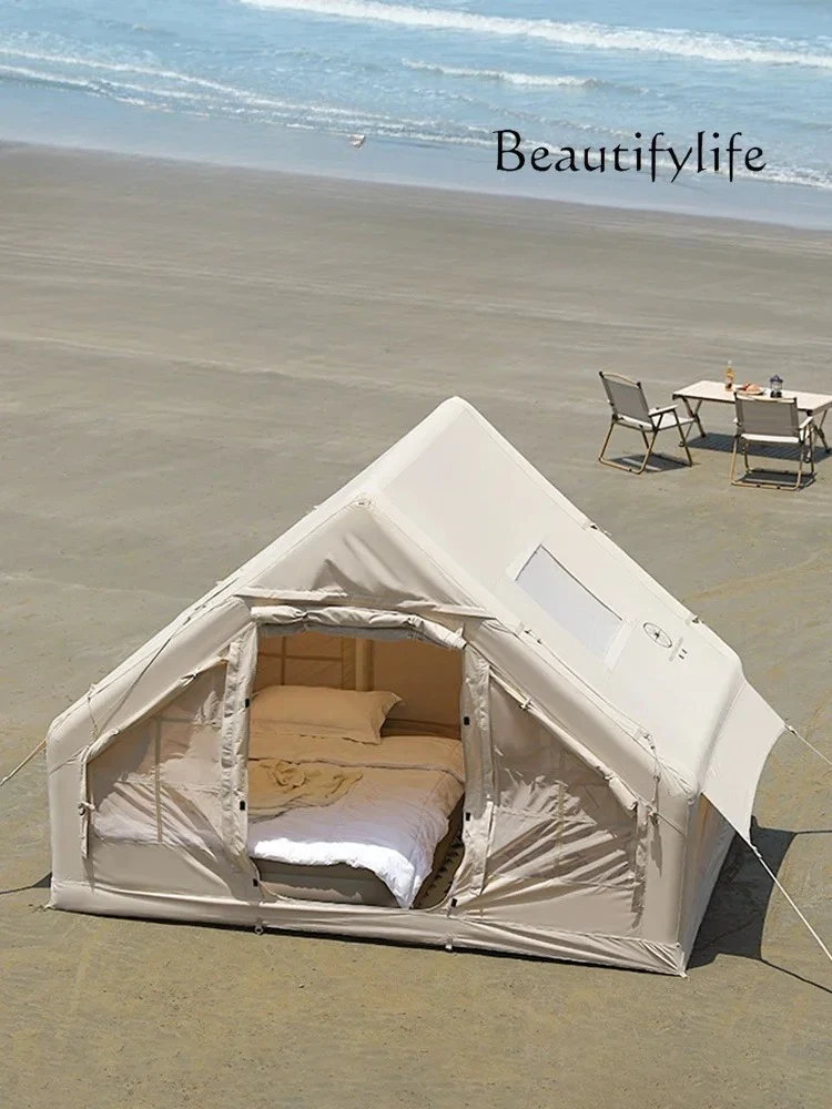 

décoration maison 6/12 ㎡ Thickening Oxford Cotton Cloth Outdoor Overnight Inflatable Tent House Type Fast Inflatable