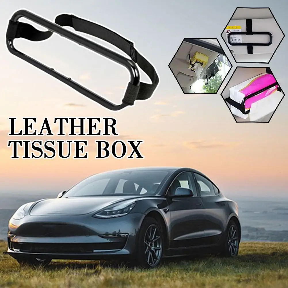 Car Sun Visor Tissue Holder Car Interior Hanging Tissue Holder Tissue NEW Car Holder 2024 Box A5T1