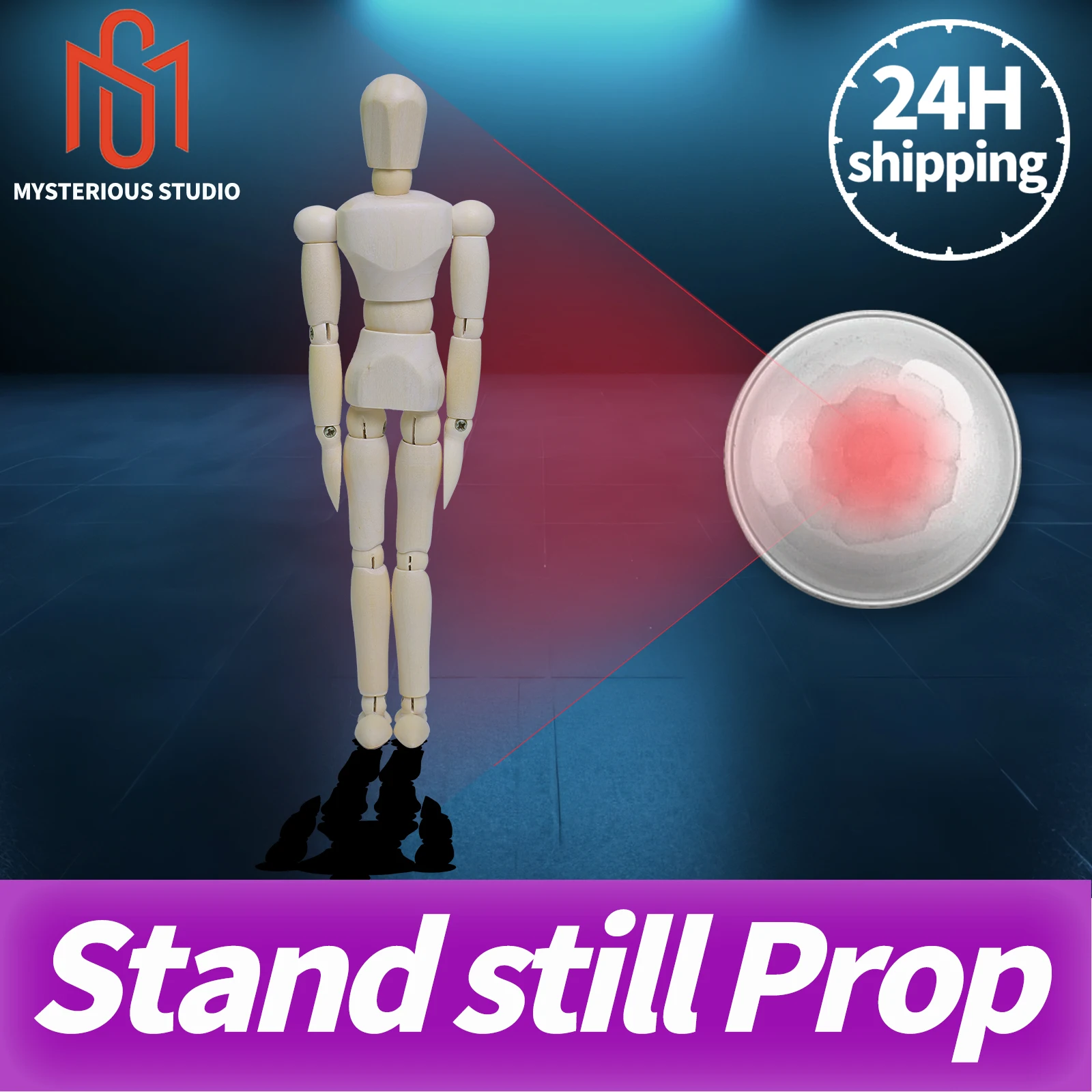 

Таинственная студия Escape Room Prop Stand Still Prop Players Need to Stand Still for a Fixed Time, чтобы разблокировать реальный игровой реквизит