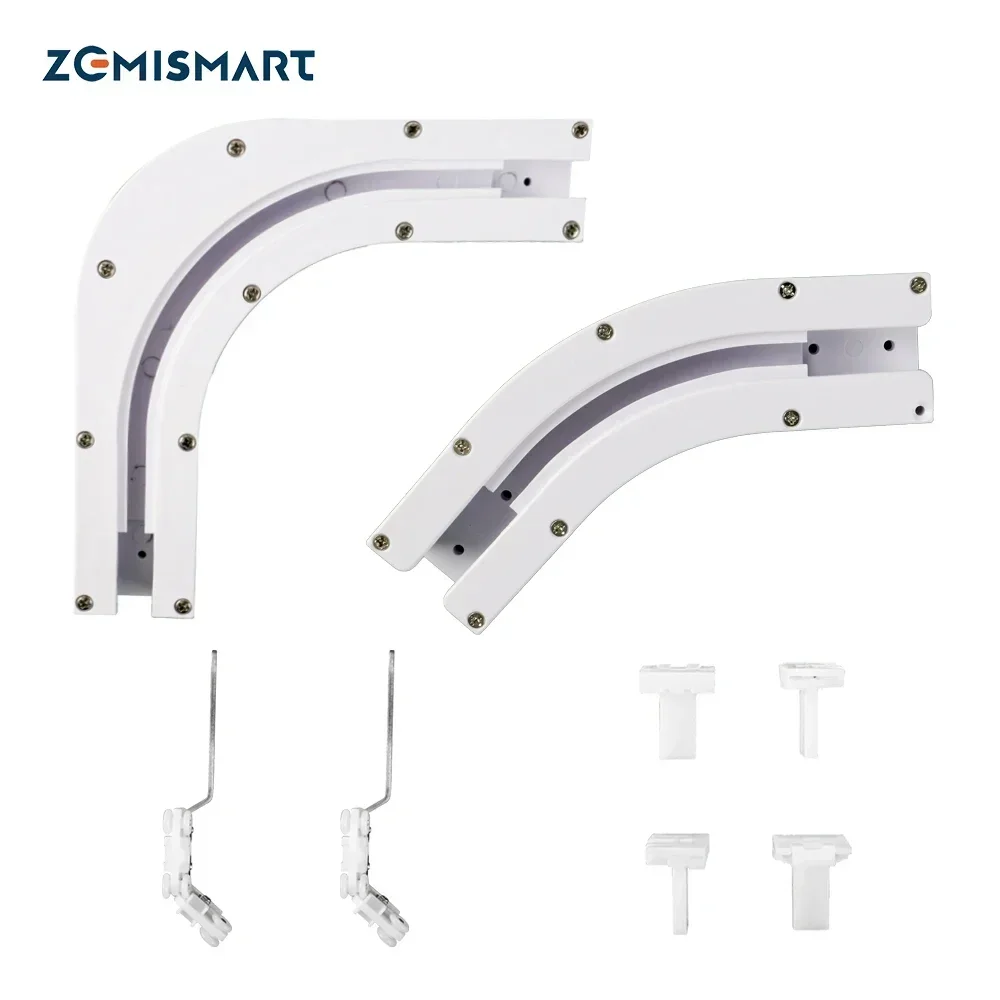 ZM79 องศารางม่าน, รางโค้งสําหรับหน้าต่างมุม, ม่านสไลด์ 90 135 องศา (ตรวจสอบประเภทรางของคุณก่อนสั่งซื้อ)