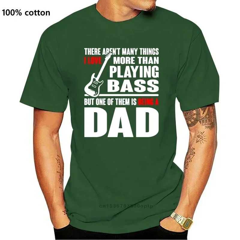 Men\'s Cotton Crew Neck T-Shirt, Short Sleeve, Custom Clothes for Dad, Bass, Hipster, Plain, Plus Size