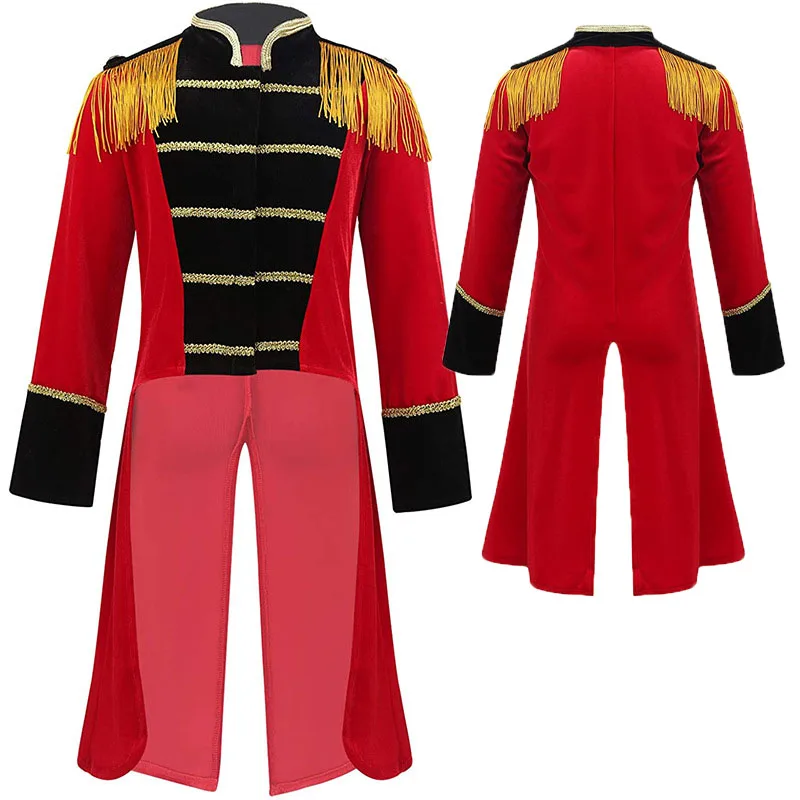 

Steampunk Prince Costume Military Tassle Chains Embellished medieval costumes Jacket Coat Singer Pop Stars Blazer Royal