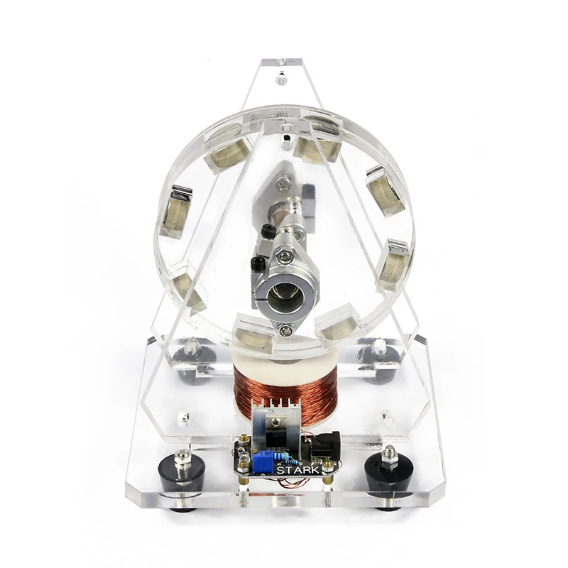 Bedini Motor Brushless Motor Model DIY Pseudo Perpetual Motion Machine Disc-type Machine Science and Education Equipment Toy