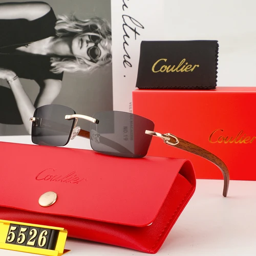 2025 Nuevas gafas de sol de moda sin marco para vacaciones unisex Gafas de sol de conducción casuales Gafas de sol clásicas para vacaciones al aire libre