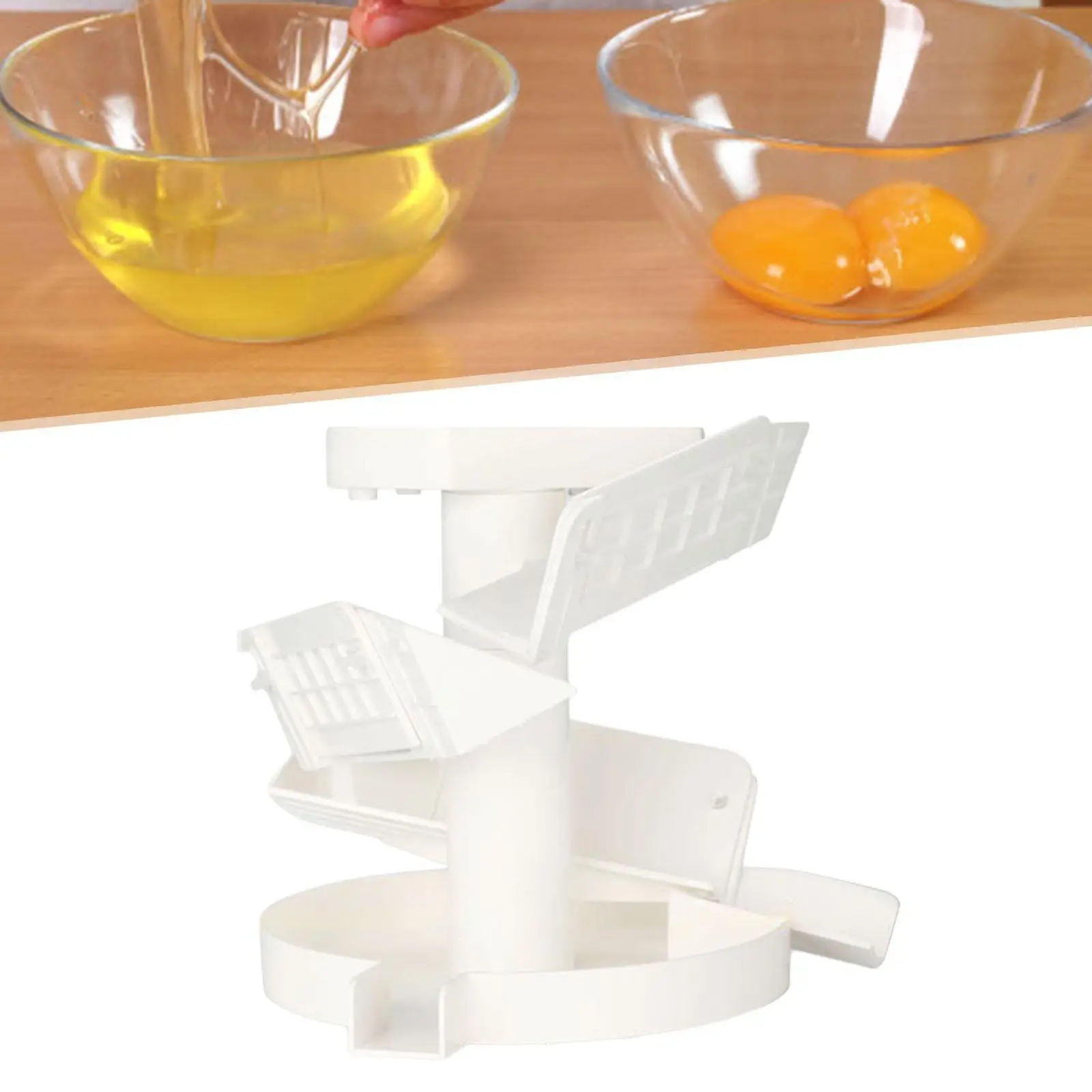 

Сепаратор для яиц, многофункциональный фильтр для яиц, разделитель для пекарни, кемпинга, дома