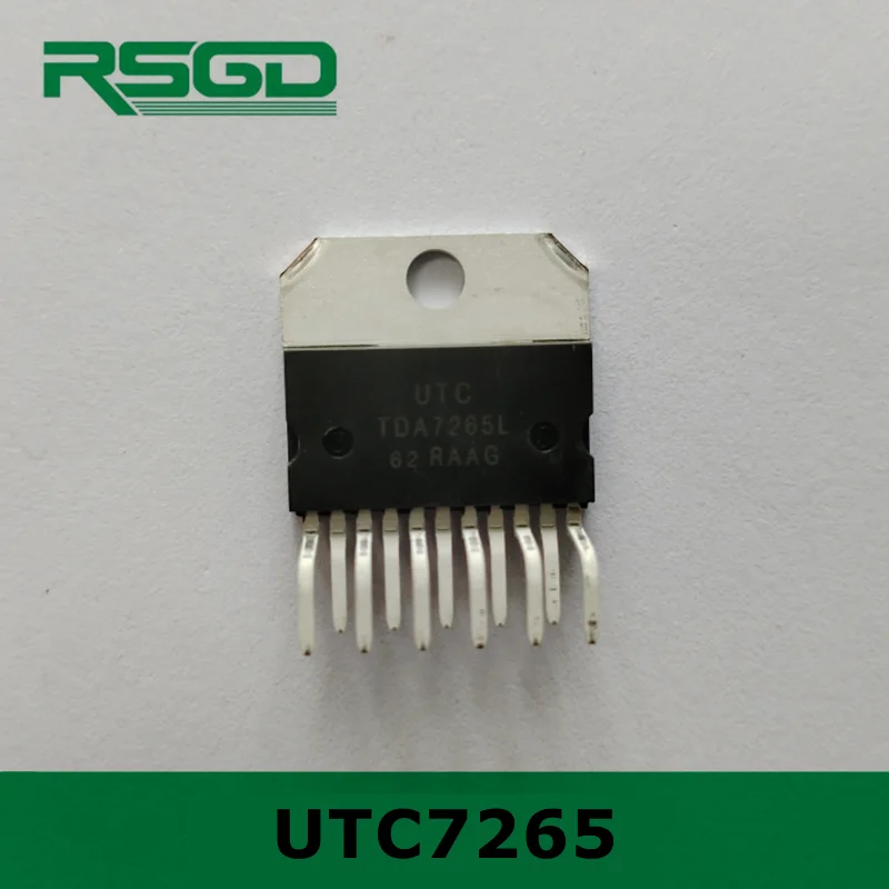 1 PCS 100% New Original UTC UTC7265L TDA7265 7265 ZIP-11 Chipset Transistor Audio Amplifier Pairing Tube Power Transistor