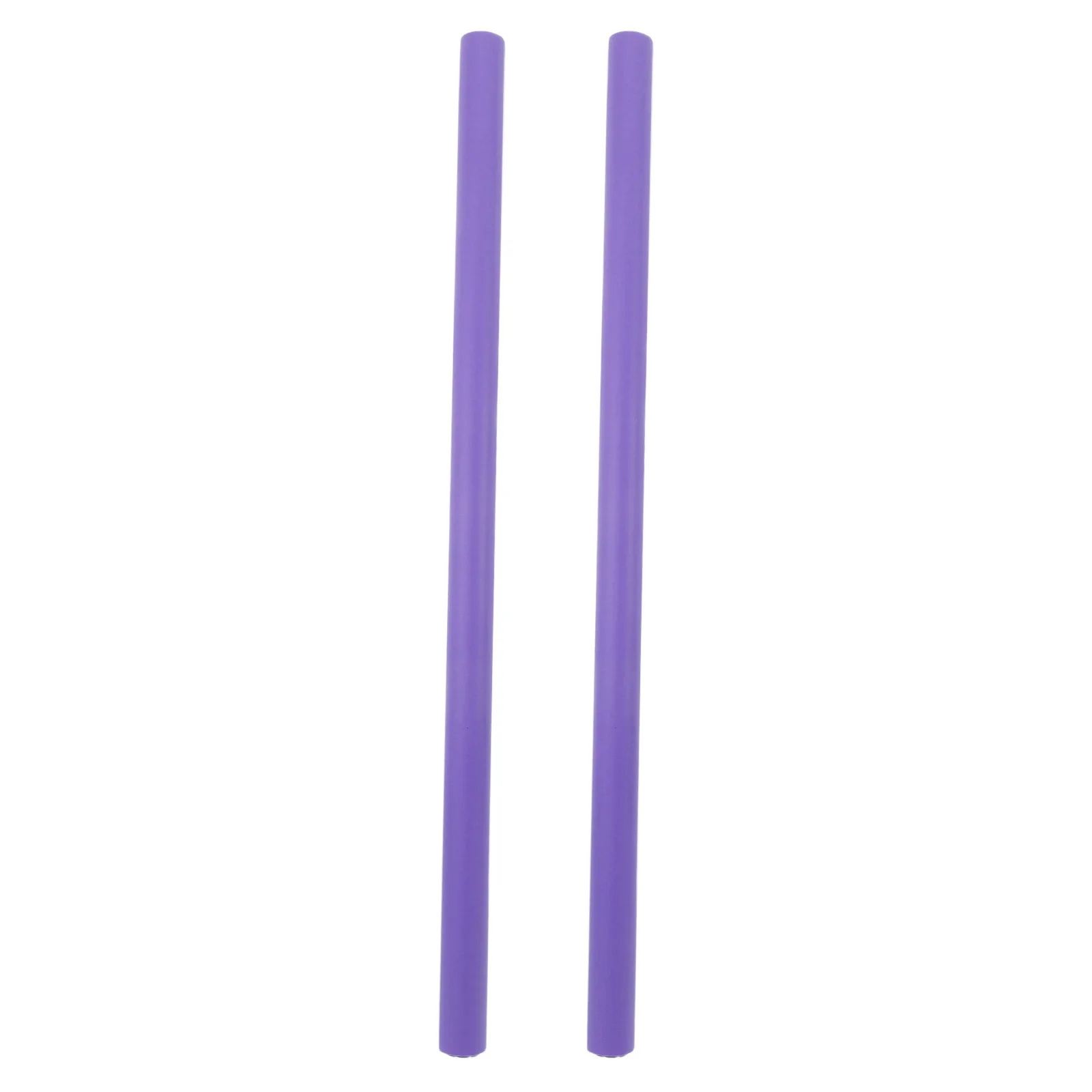 

2Pcs Yoga Training Sticks 60cm Purple Foam Metal Rods Bar Open Shoulder Men Yoga Back Stretch Tools Fitness Accessories