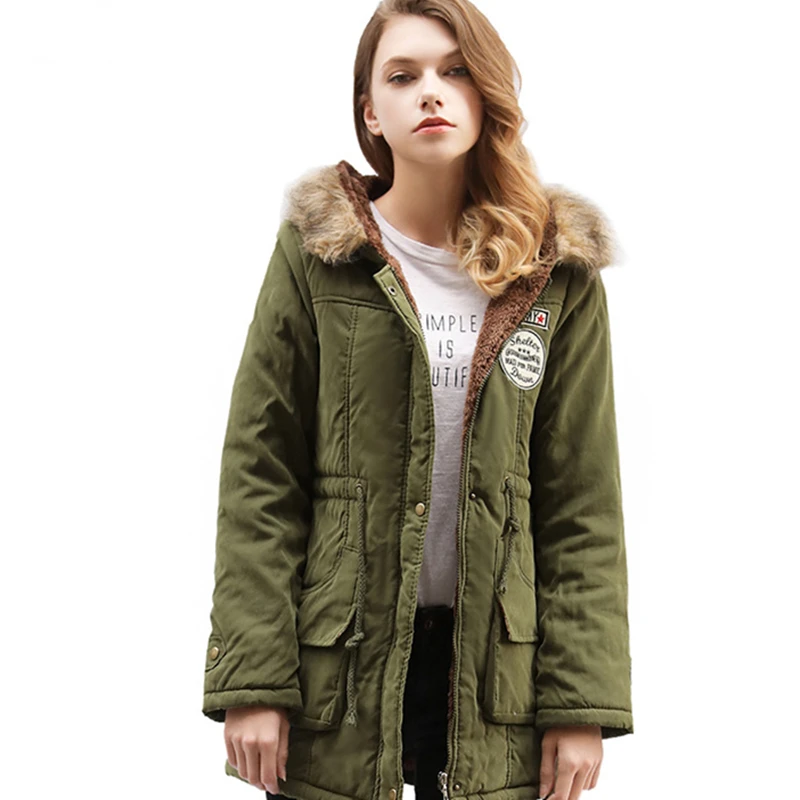 Johnature Neue Parkas Weibliche Frauen Winter Mit Kapuze Mantel Verdickung Baumwolle Winter Jacke Frauen Warme Parkas für Frauen Winter