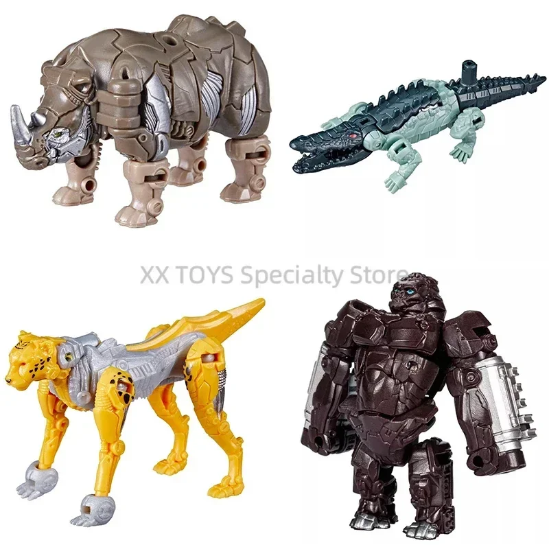 Transformers Toys Rise of the Beasts Movie Beast Alliance Beast Battle Masters Rhinox Cheetor Skullcruncher Optimus Manga Figure