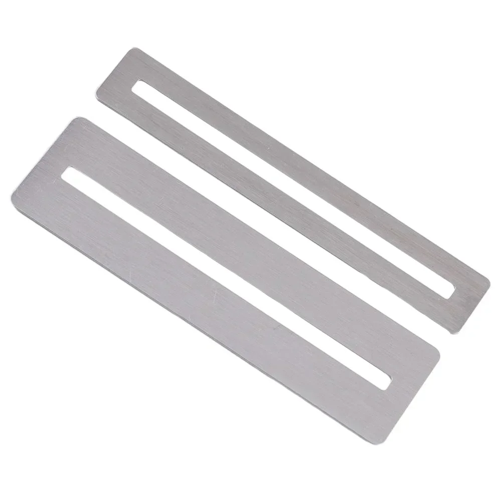 High Quality Hot New Nice Pratical Fingerboard Guard 2* Luthier Tools Silver Stainless Steel 2Pcs Fret Protector