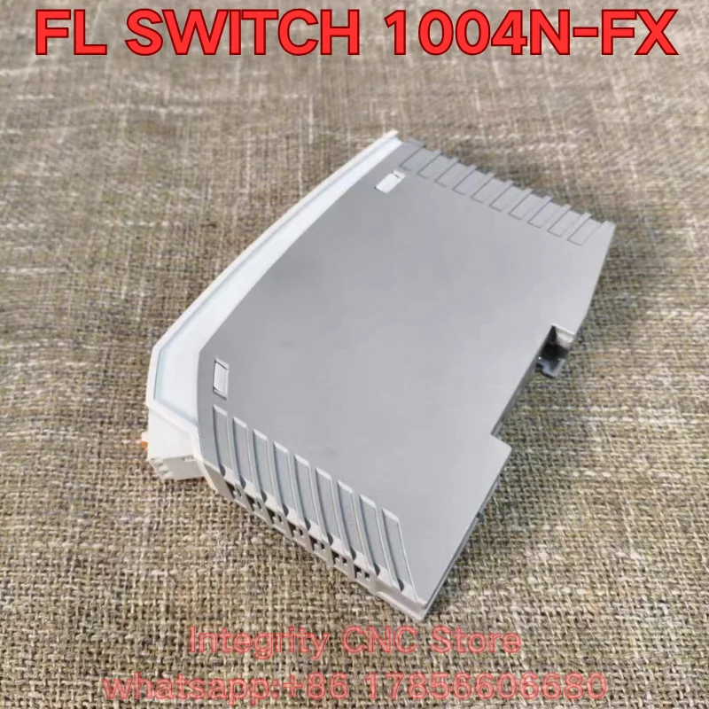 Second-hand FL SWITCH 1004N-FX industrial switch function test is normal