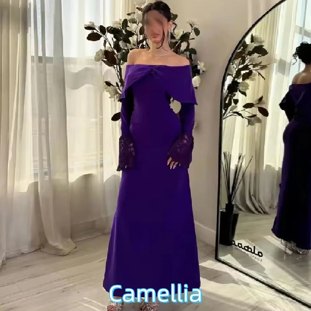 

Изысканное вечернее платье русалки по индивидуальному заказу. Очаровательное кружевное платье для выпускного вечера. Сексуальное вечернее платье с вырезом лодочкой и оборками. فساتين سهرة فخ (20)