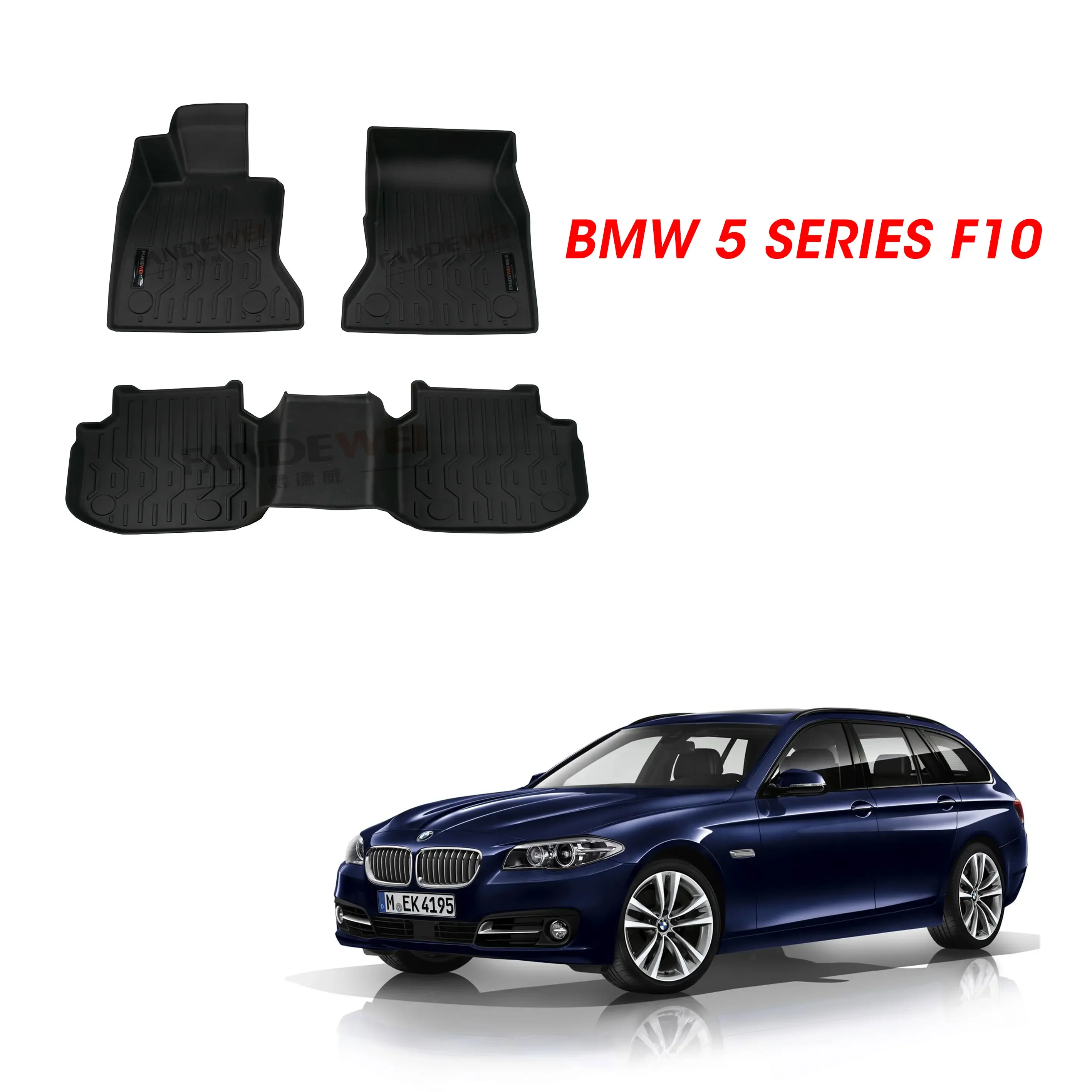 

All-Weather Floor Mats for F10 5 Series and Vinfast LUX A2.0