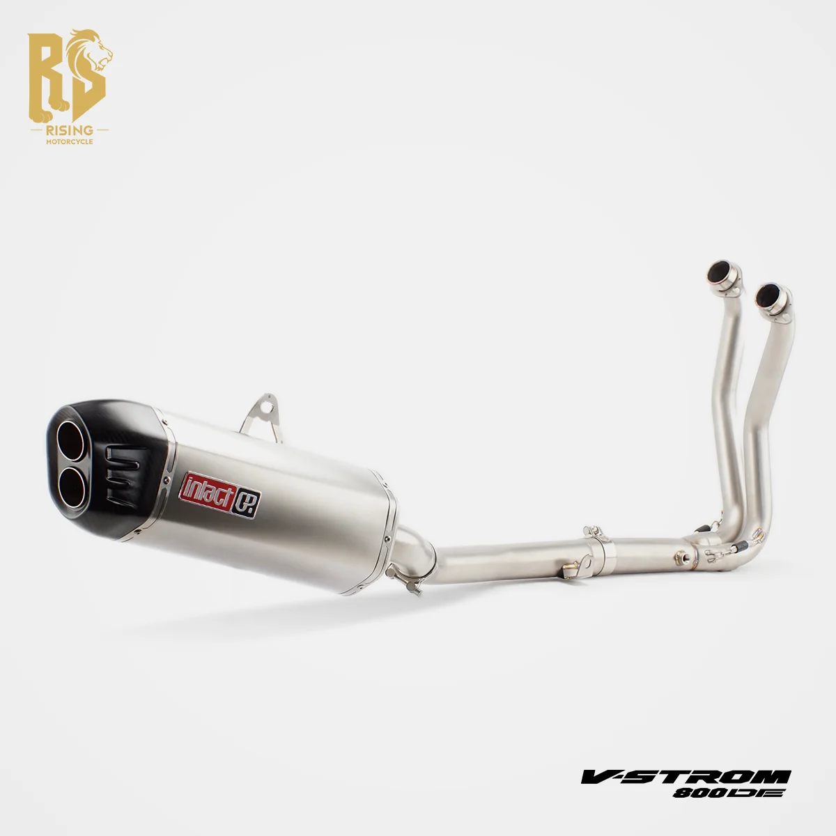 

For Suzuki V-STROM 800SE DL800DE Full Set System Motorcycle Exhaust Modify Front Middle Link Pipe 51mm Escape Muffler 2023-2026