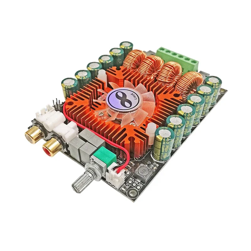 

TDA7498E Плата цифрового усилителя мощности высокой мощности HIFI Stereo 2,0 двухканальный 2*160 Вт Поддержка BTL320W