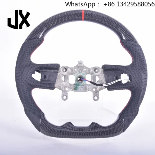 High-End Customization for Jeep Wrangler 2014 2019 2020 2021 Suede Carbon Fiber Steering Wheel with Heated Car Steering
