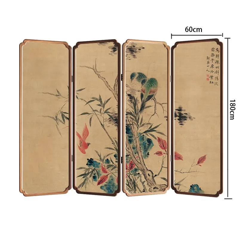 LTT Song's aesthetic screen partition entry living room entrance decorative background wall