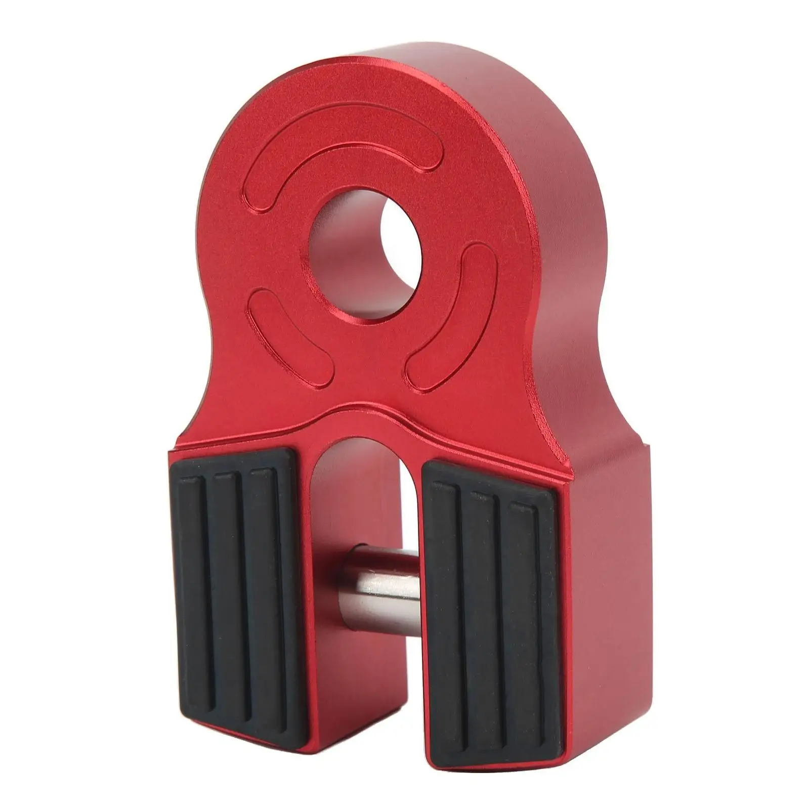

Winch Shackle Mount Rustproof High Strength 30000Lbs Loading Aluminum Alloy Flat Towing Hook Mount for atv for pickup
