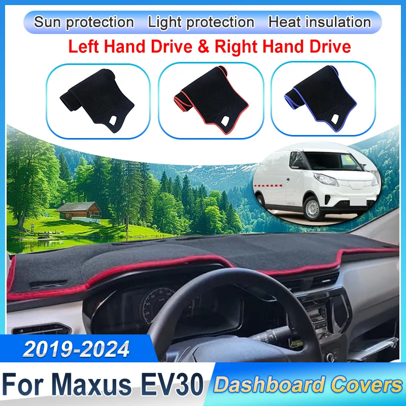 

Car Dashboard Cover Pad For LDV Maxus EV30 eDeliver 3 EV30L 2019~2024 Dash Mat Sun Shade Carpet Protective Sticker Accessories