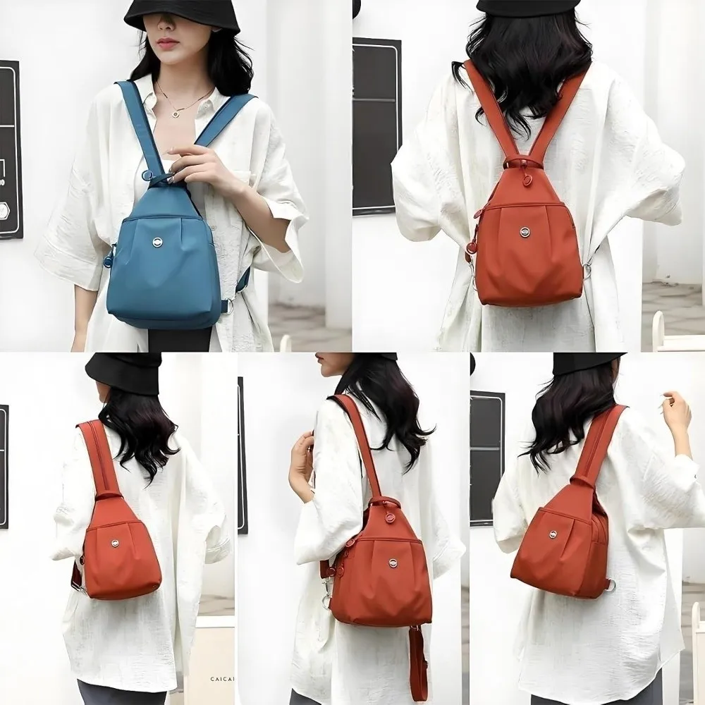 Fashion Oxford Fabric Backpack Multi Layer Large Capacity Chest Bags Multi-purpose Waterproof Travel Bag Outdoor Hiking