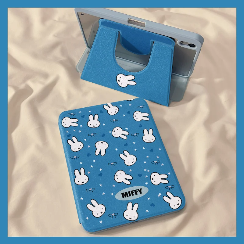 Fire Tablet Accessories - Miffy IPad 11/10th-11th Gen 360° Rotating