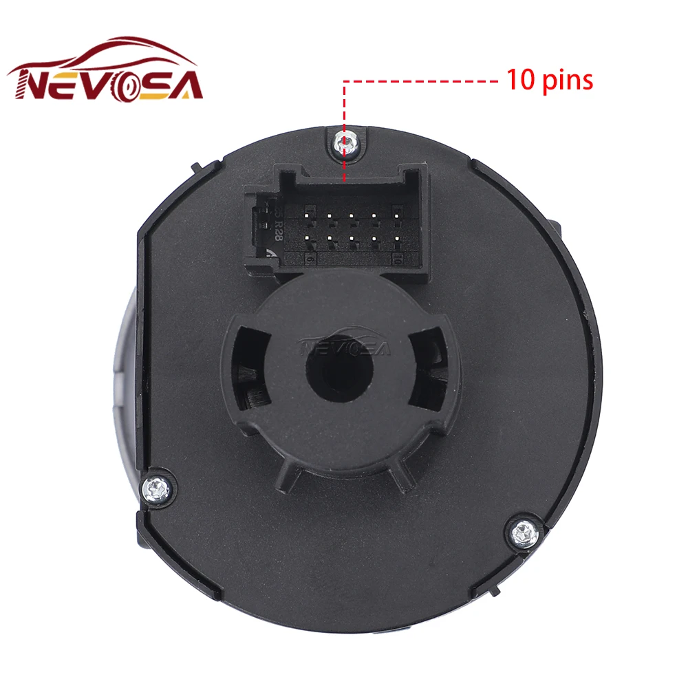 NEVOSA With Sensor For VW Golf 5 6 GTI Mk5 Mk6 Jetta 5 6 Passat B6 Touran Tiguan SEAT ALHAMBRA Automatic Headlight Switch