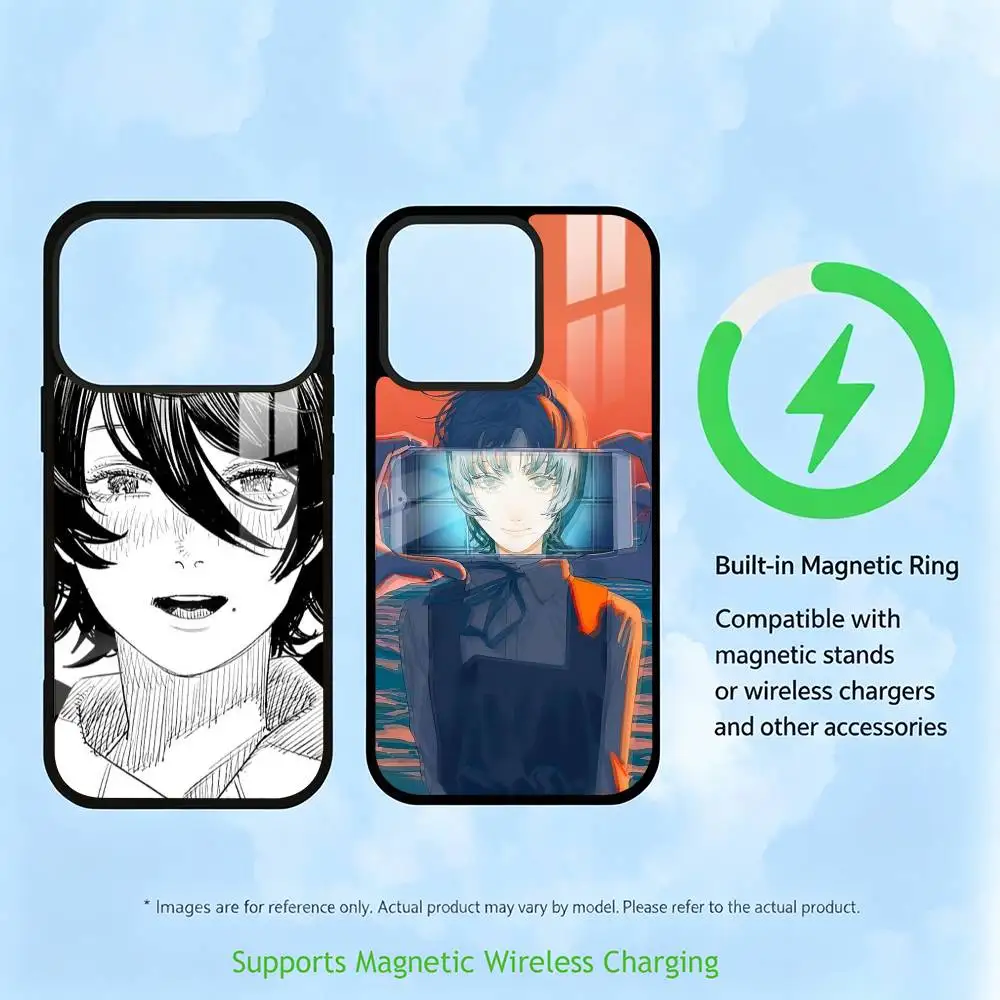 Goodbye eri Manga  Phone Case For iPhone17,16,15,14,13,12,11 Plus,Pro Supports Magnetic Wireless Charging