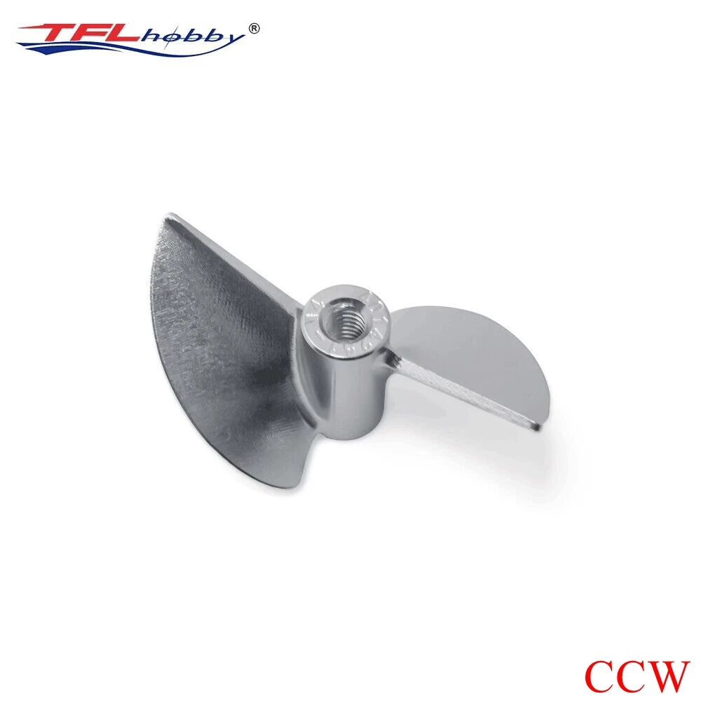 TFL Genuine Parts! Two-Bladed Propeller O-Series CNC 1.4 Thread pitch M4 Hole Dia 40mm Aluminium Propeller for RC boat