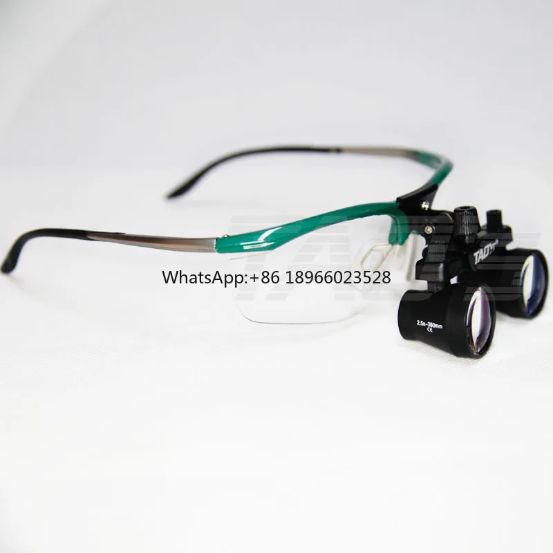 Galilean NS2.5x  magnifiers dental surgical loupes medical instrument optical glass P2 Black