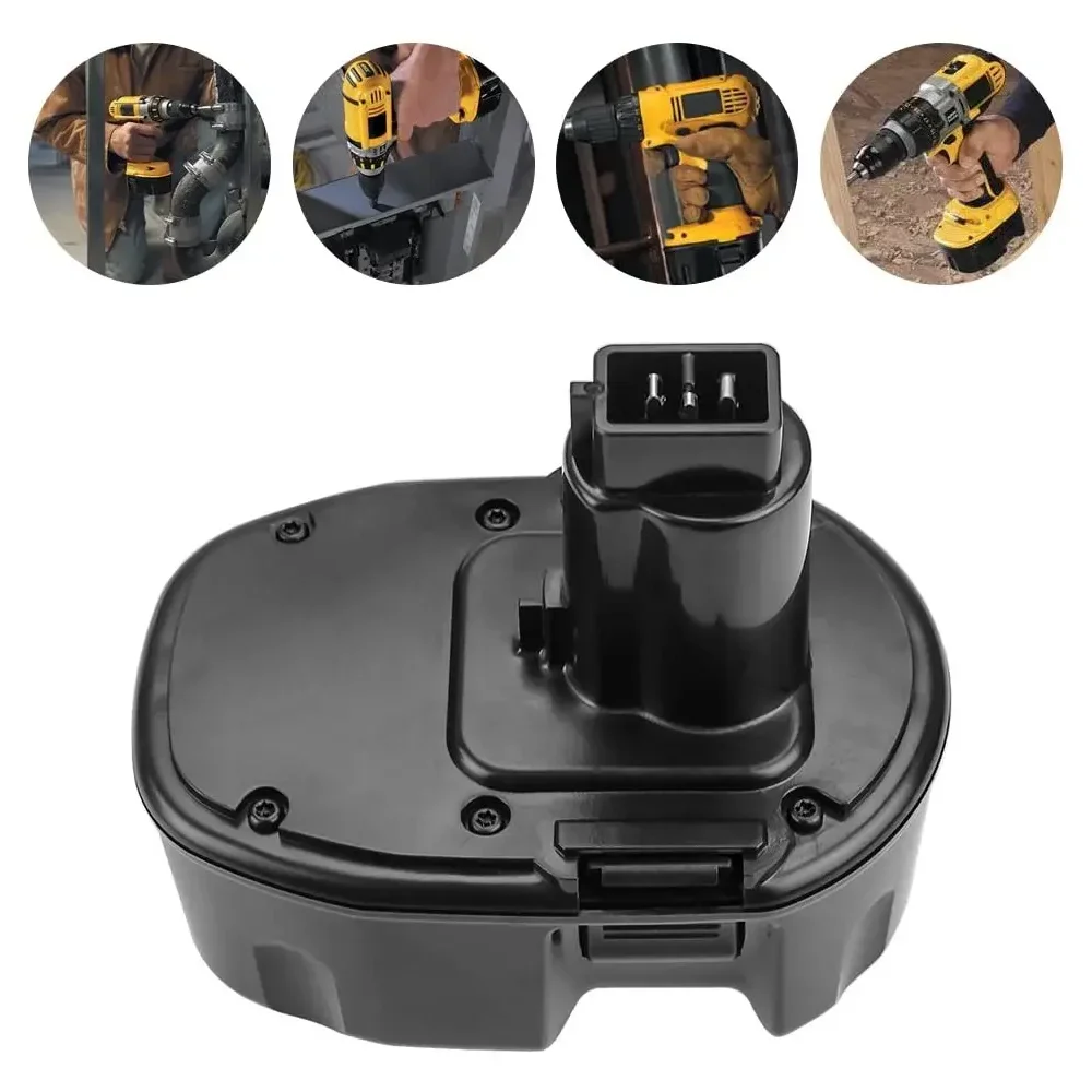 14.4 فولت ديوالت Ni-MH استبدال البطارية 6800/9800 مللي أمبير ل 14.4 فولت DC9091 DC9094 DW9091 DE9091 DE9092 14.4 فولت أدوات كهربائية لاسلكية #5