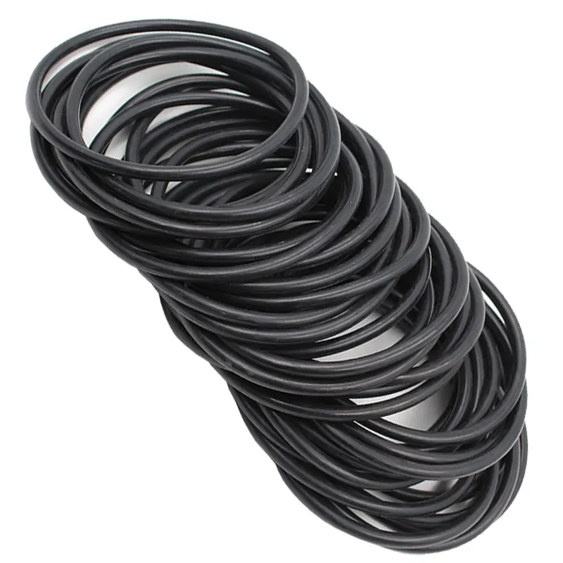 

10 Pcs Seal Ring Rubber O-Ring Nitrile Butadiene Rubber Spacer Oil Resistance Washer Round Shape OD 98-119mm