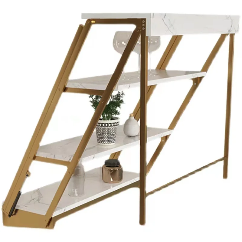 

2023 YOUTAI Multifunctional Folding Table Wall Hanging Household Storage Shelf Bookshelf Dining Table And Chair Furniture Set