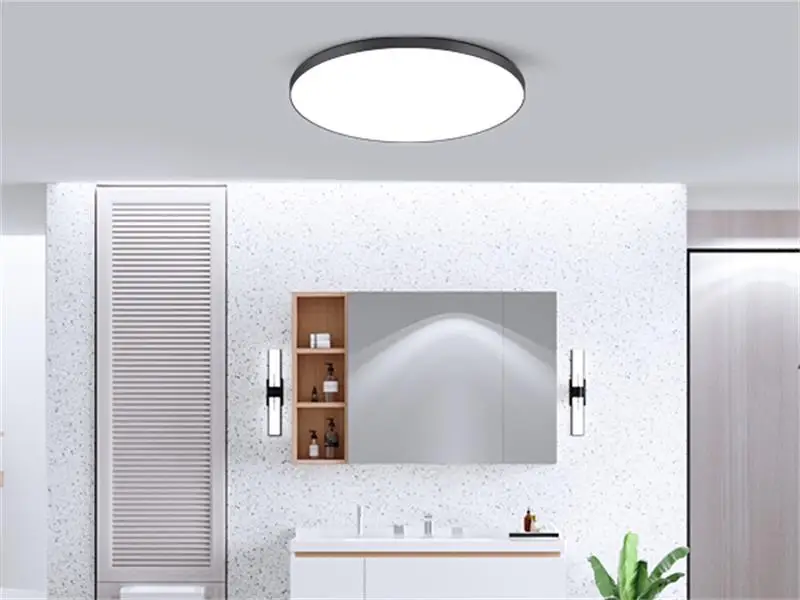 Badezimmer Licht Wasserdichte Led-deckenleuchten 18W 30W 40W Runde Led-deckenleuchte Für Küche Wohnzimmer balkon Toilette 110V 220V – Detail 14