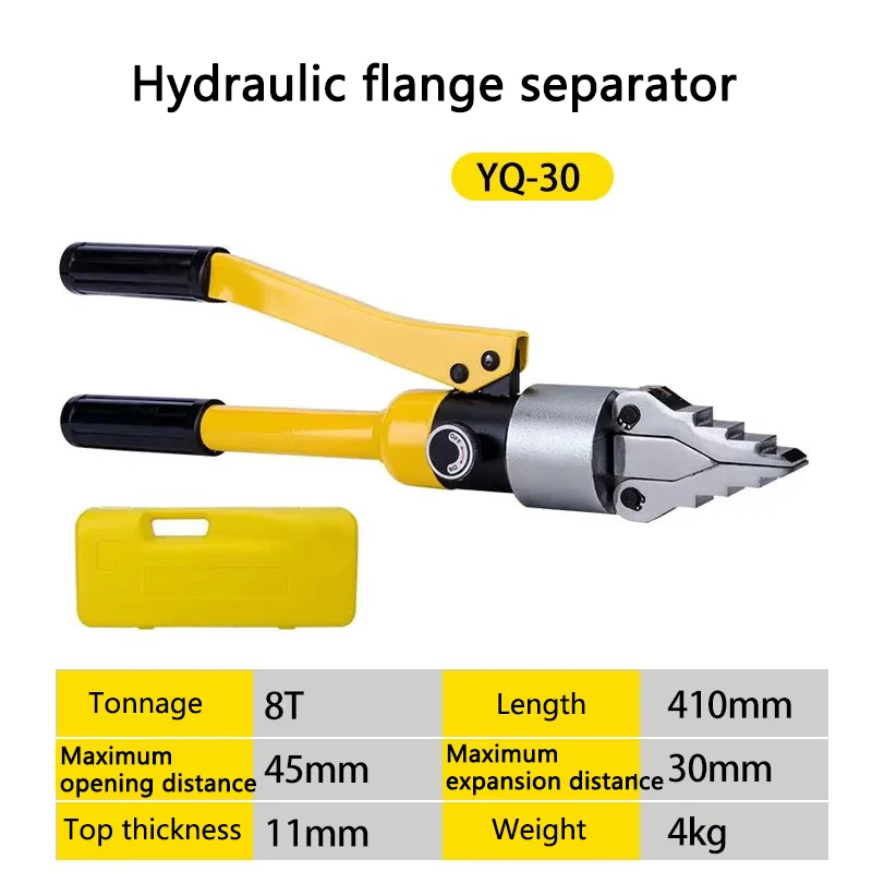 YQ30 Pinza di espansione idraulica manuale portatile Separatore di flangia Dispositivo di demolizione antincendio Piccolo strumento di separazione espandibile