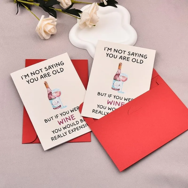 Tarjeta de Cumpleaños Divertida para Padre, Regalos de Cumpleaños para Hombres de 30, 40, 50 y 60 Años, Tarjeta de Felicitación para Papá, Amigo, Familia