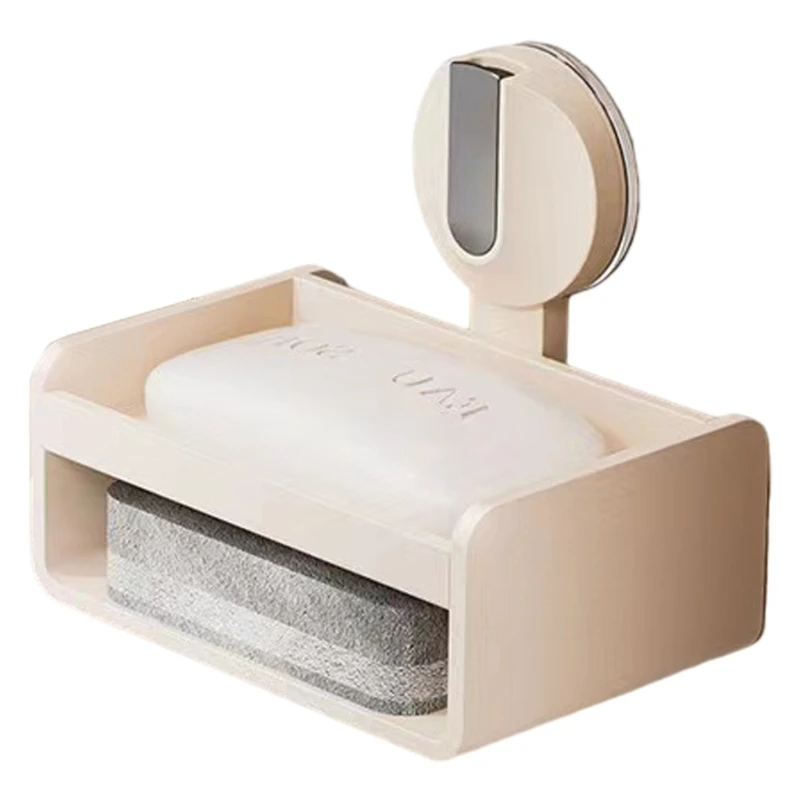 Porte-savon suspendu, rangement savon, porte-savon avec crochet en acier KXRE