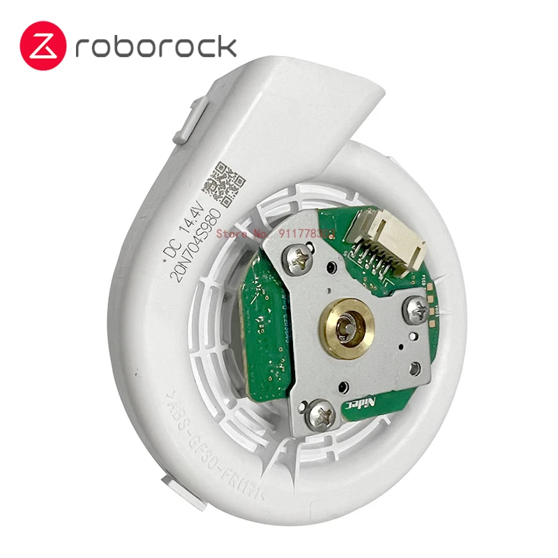 Original Roborock Fan Module 5100Pa for Roborock S7 MaxV Series Robot Vacuum Cleaner Parts with Motor Replacement White