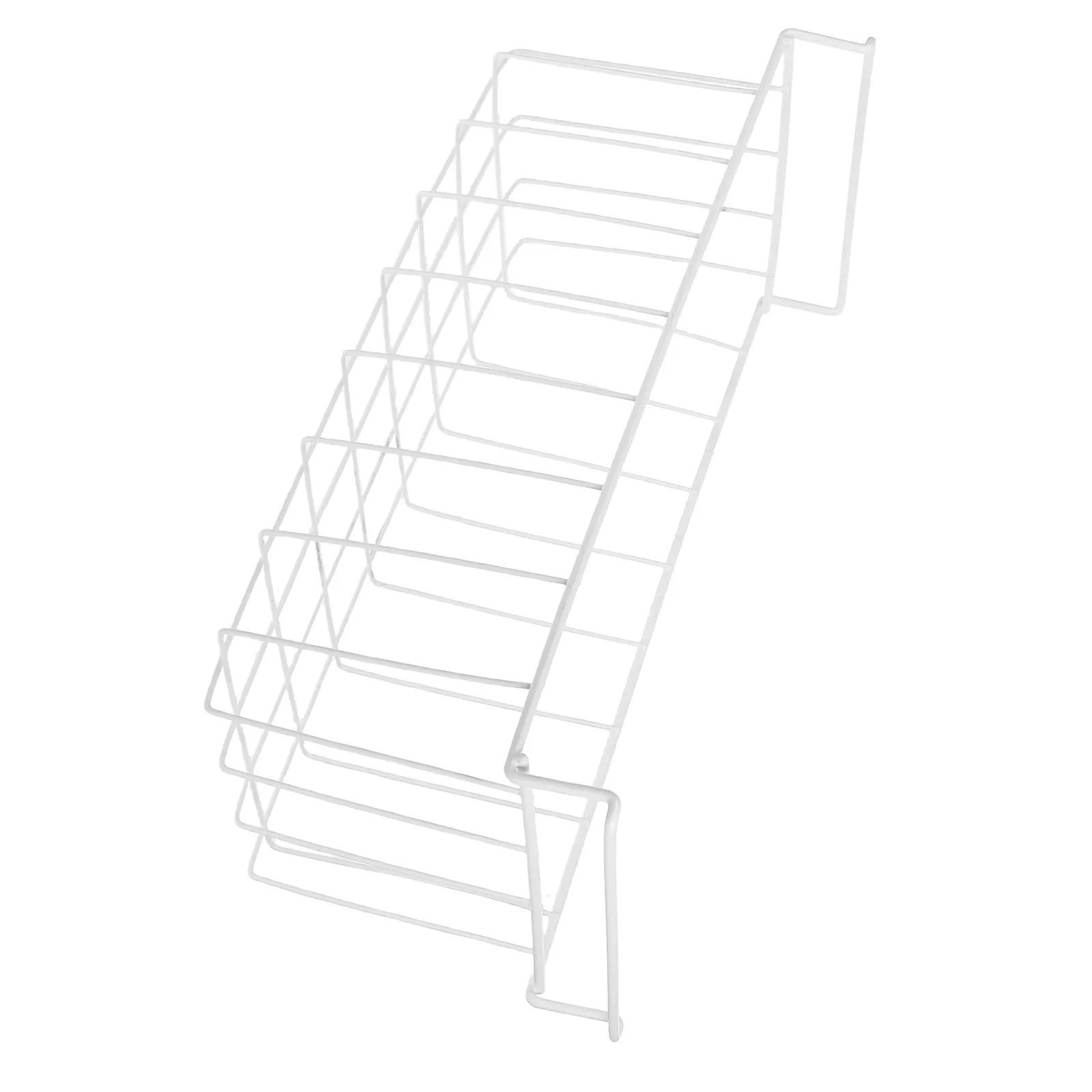 

Металлическая проволочная корзина-органайзер для морозильной камеры с ручками для подвешивания, прямоугольная полка-разделитель для глубокой морозильной камеры