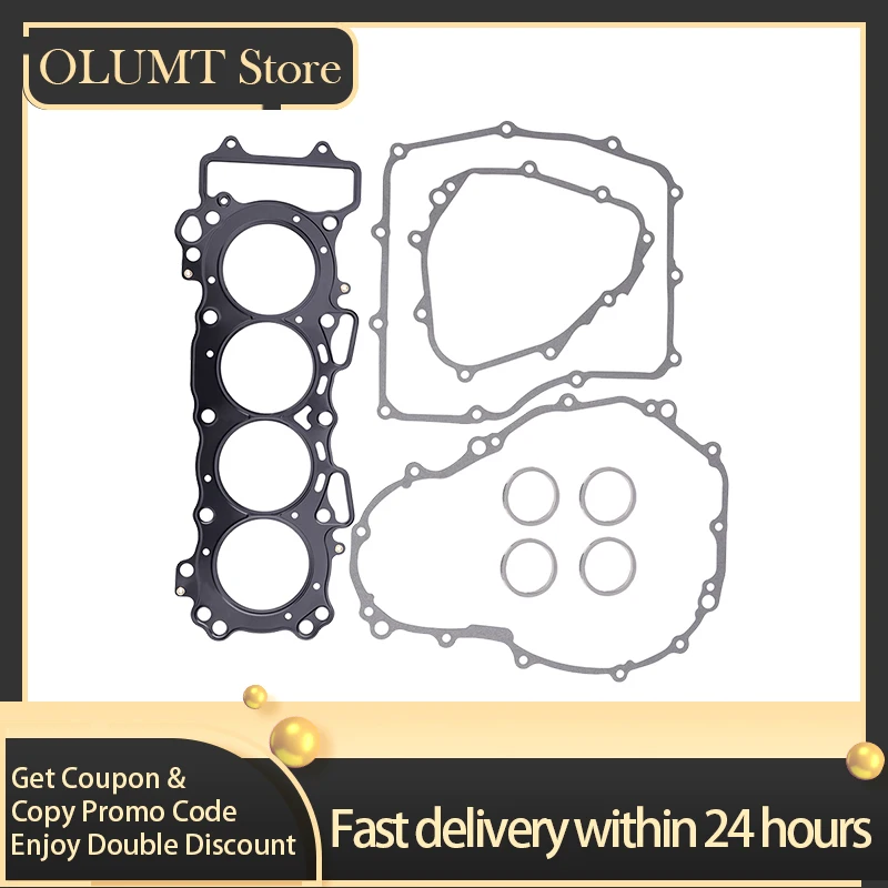 

Motorcycle Complete Cylinder Cover Gaskets Kit For Honda CBR600 F4 F4i CBR 600 2001 2002 2003 2004 2005 2006