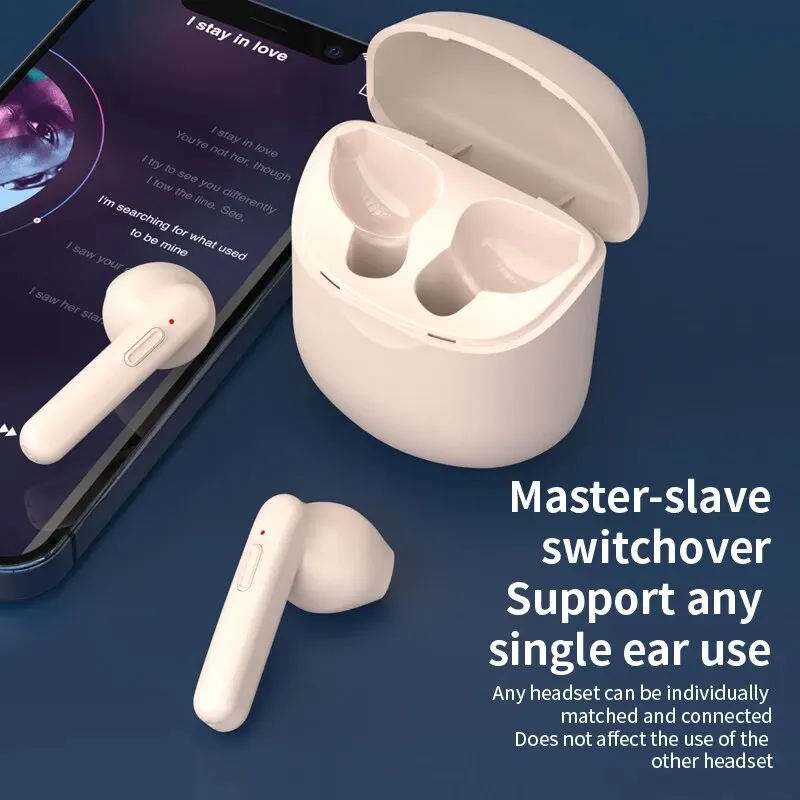 J220 Bluetooth Earphones For True Wireless Gaming With Zero Delay New Noise Eeduction For Men And Womens Sports