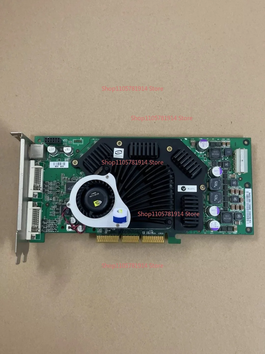 For Ritai NVidia Quadro FX3000 Medical Graphics Card, Workstation Graphics Card AGP Interface 256M