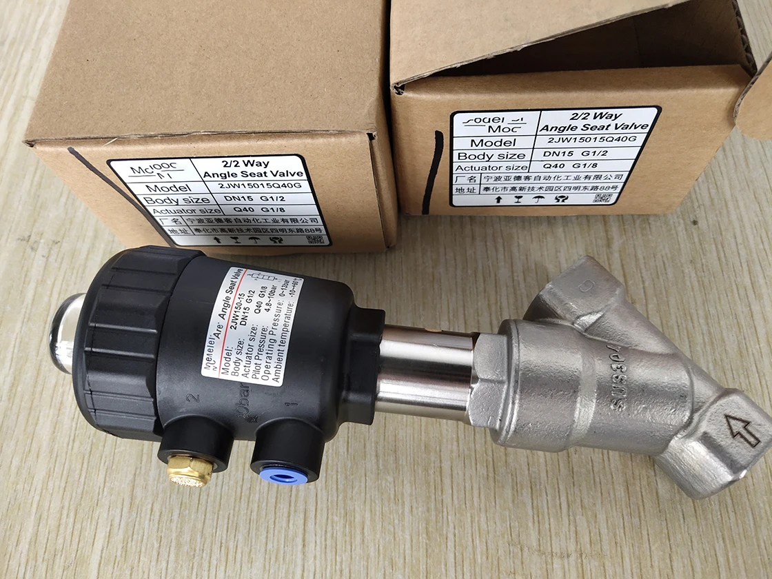 

Угловой седельный клапан Airtac серии 2J 2/2-ходовой 2J150 2J200 2J250