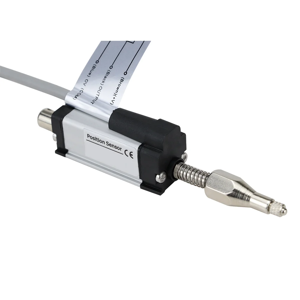 Long Use Life Spring Loaded Linear Potentiometer Linear Potentiometer Position Sensor Small Linear Sensor for IT Equipment