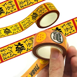 Anime Naruto Tapes Stickers for Kids Cosplay Explosive Amulet Decorative Graffiti Decal Tearable Diy Tape Stickers Toys Gifts