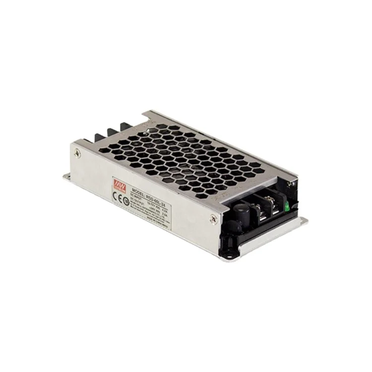 يعني حسنا RSD-60G-12 60W محول السكك الحديدية الموثوقة DC إلى DC ميانويل #1