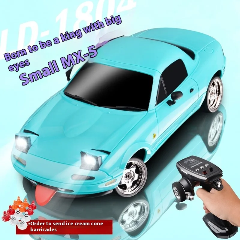 Randa เทคโนโลยี MX5 รถดริฟท์ 1804 รีโมทคอนโทรลไฟฟ้าของเล่นรถแข่งสําหรับเด็กผู้ชาย