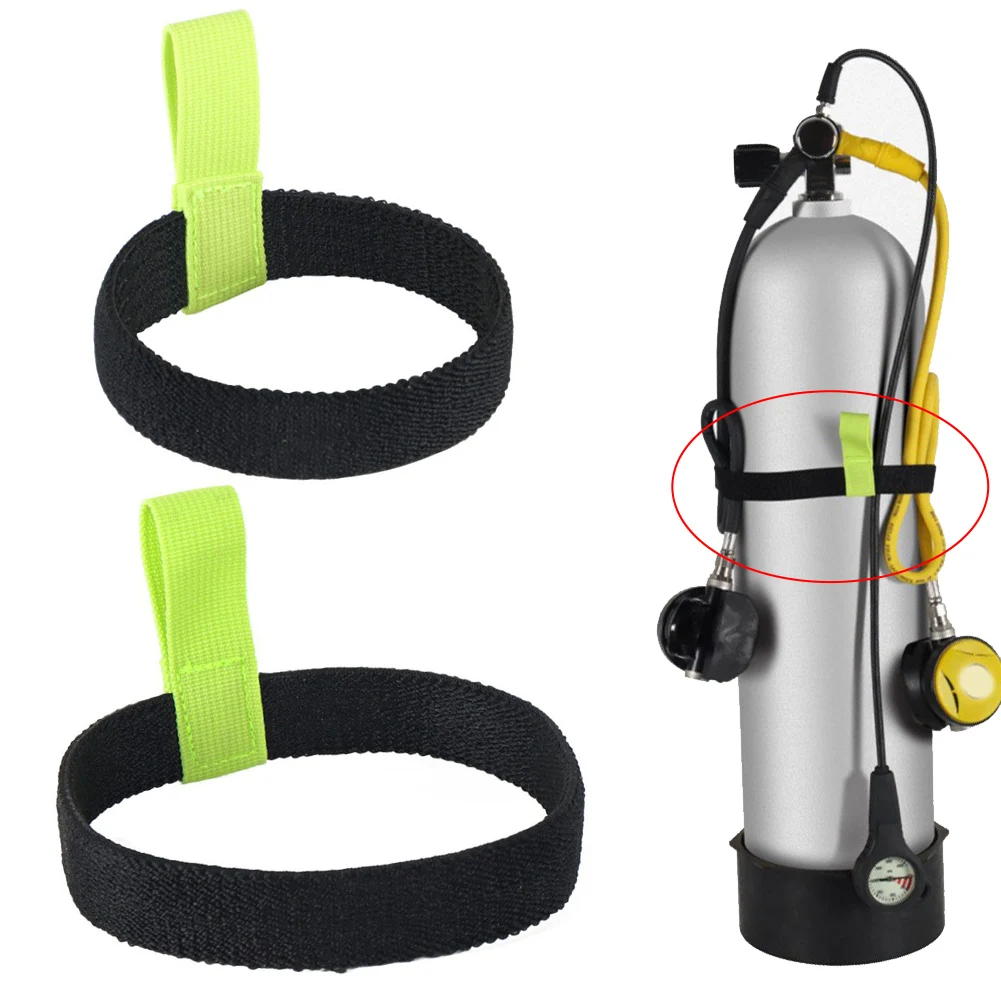 

Scuba Diving Tank Hoop Diving Tank Straps Cylinder Rack Fits 6L/12L Tank Diving Cylinder Tank Band Belt Extinguisher Band