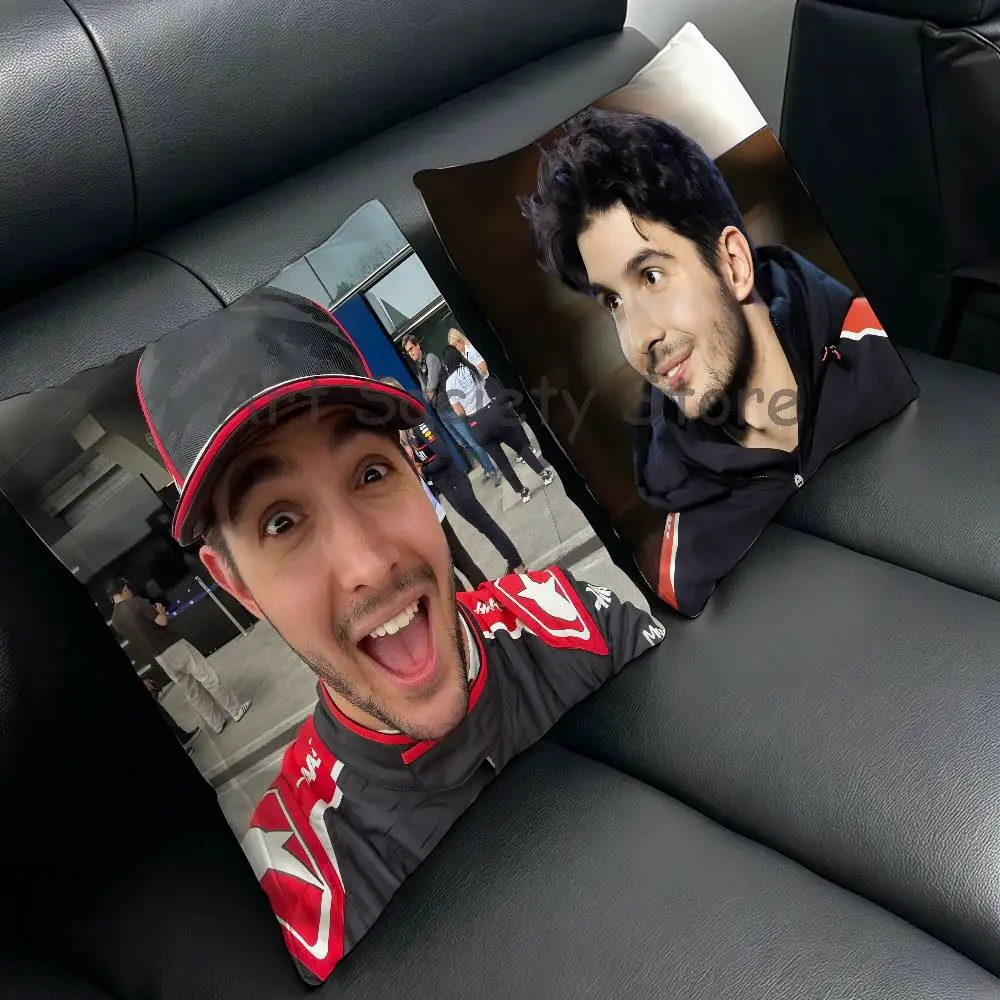 Driver E-Esteban Ocon Pillow Case cute cartoon anime peripheralsBedroom Sofa Decorative Cushion Cover Soft Cushion Cover
